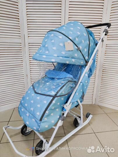 Санки-коляски Ника Умка в наличии