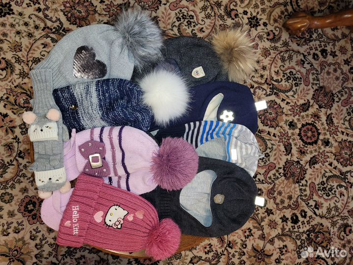 Шапка детская зимняя