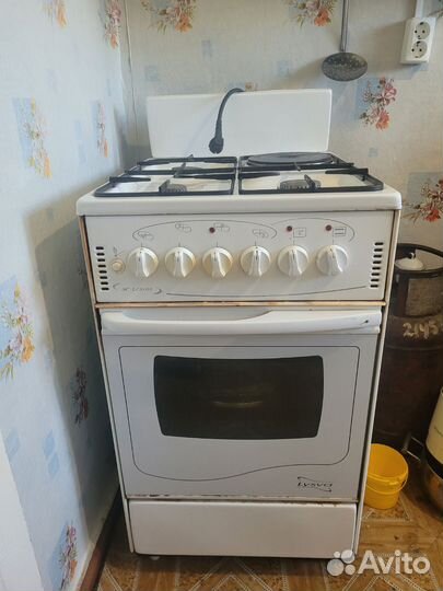 Продам электро-газовую плиту