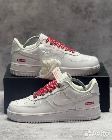 Кроссовки Nike Air Force 1 Supreme (Арт.60621)