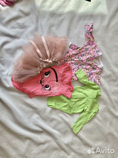 Детские вещи пакетом 50-68 на девочку