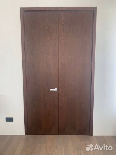 Скрытые двери / Двери под покраску из шпона