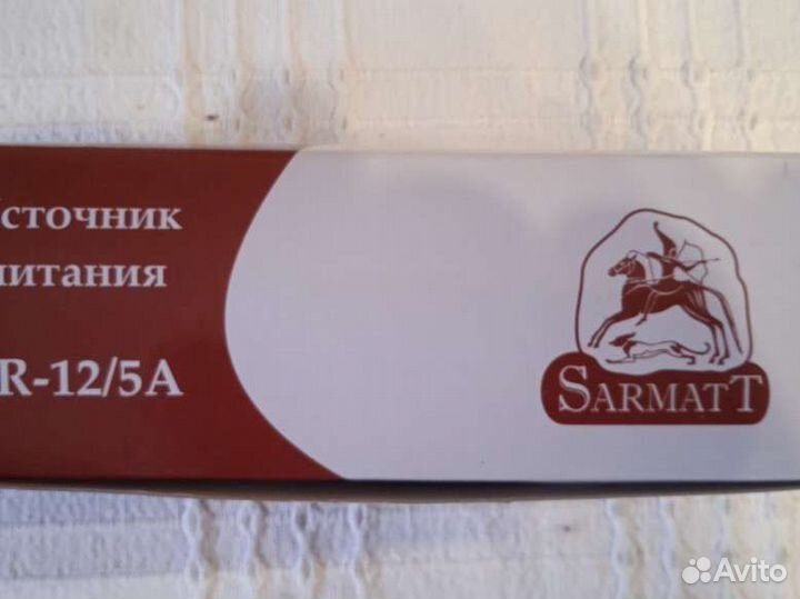 Блок питания Sarmatt SR-12/5A