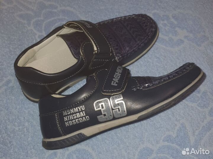 Полуботинки детские в школу