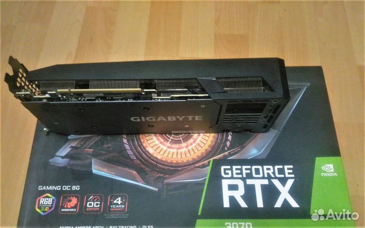 Видеокарта Gigabyte Rtx 3070 Gaming OC RGB