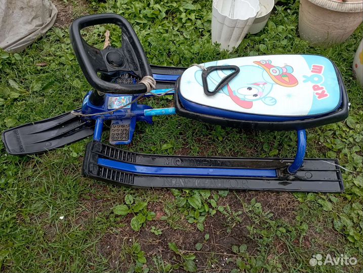 Снегокат и санки