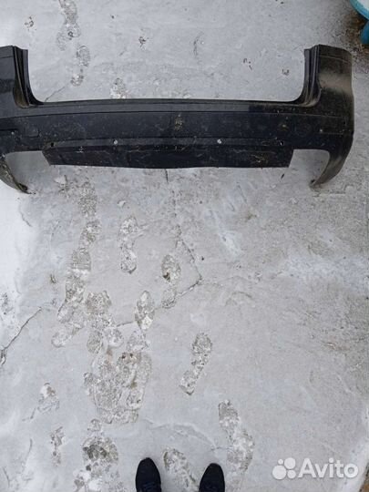 Задний бампер туарег 1