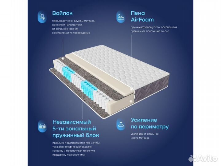 Матрас 200*140