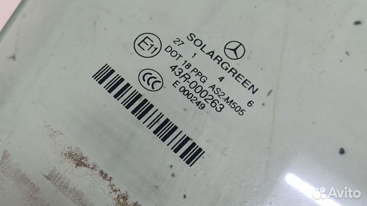 Стекло боковой двери правое переднее Mercedes S W221