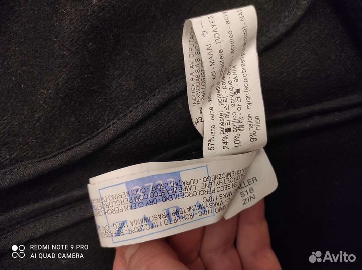 Пальто женское 44 46 zara