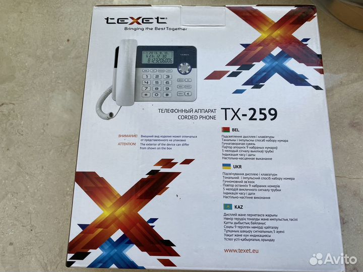 TeXet новый телефон