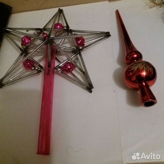 Елочные игрушки СССР и ГДР