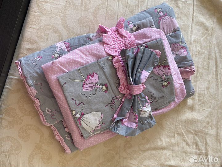 Детское постельное белье с одеялом