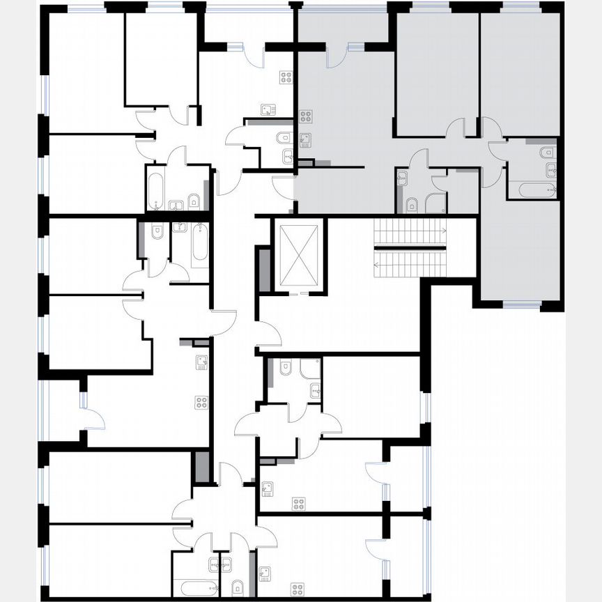 3-к. квартира, 85,7 м², 3/3 эт.