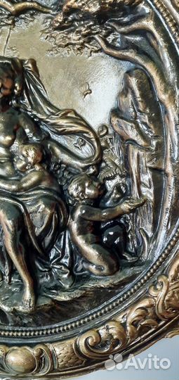 Барельеф гипсовый. Элемент декора