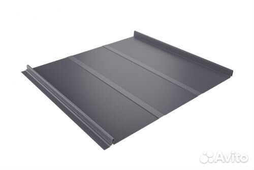 Кликфальц Line 0,45 Drap с пленкой на замках RAL