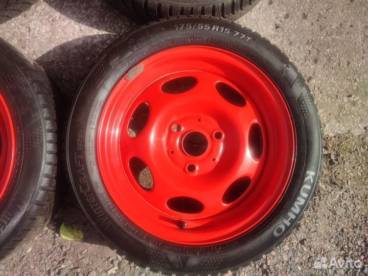 R15 Kumho WinterCraft WP51 155/60, PCD 3x112 DIA 57.1