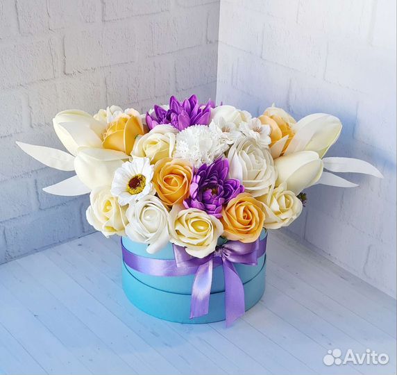 Букет из мыльных роз, на день рождения