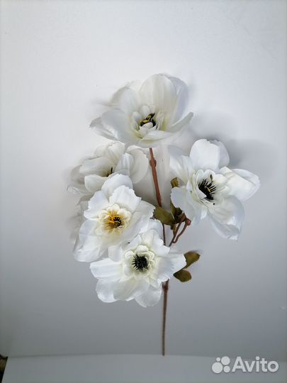 Искусственные цветы для декора