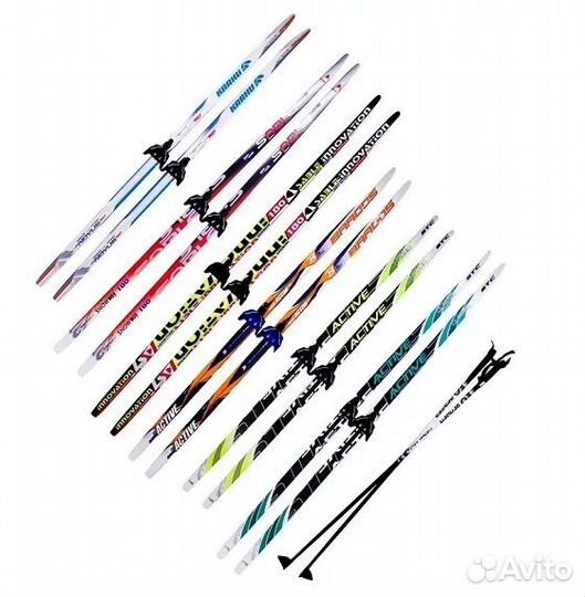 Комплект лыж STC 75 мм 190см