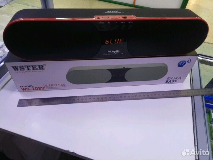 Колонка портативная с bluetooth wster 1023