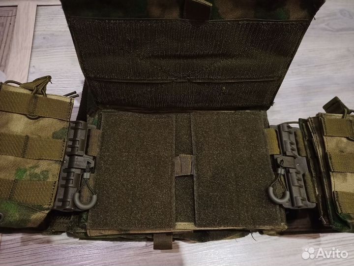 Боевая разгрузка плитник с подсумками быстросъем