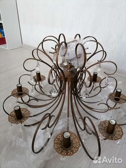 Люстра хрустальная