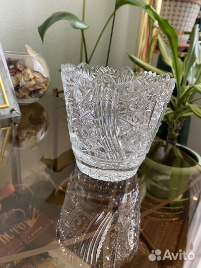 Хрустальная ваза СССР