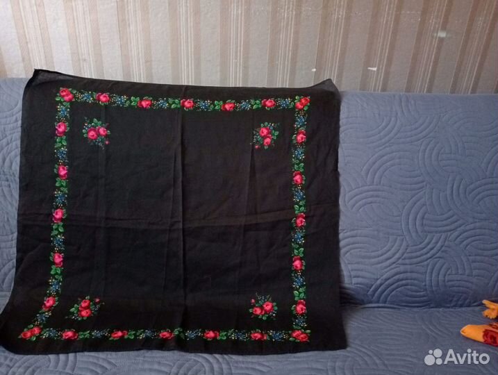 Шерстяной платок СССР новый