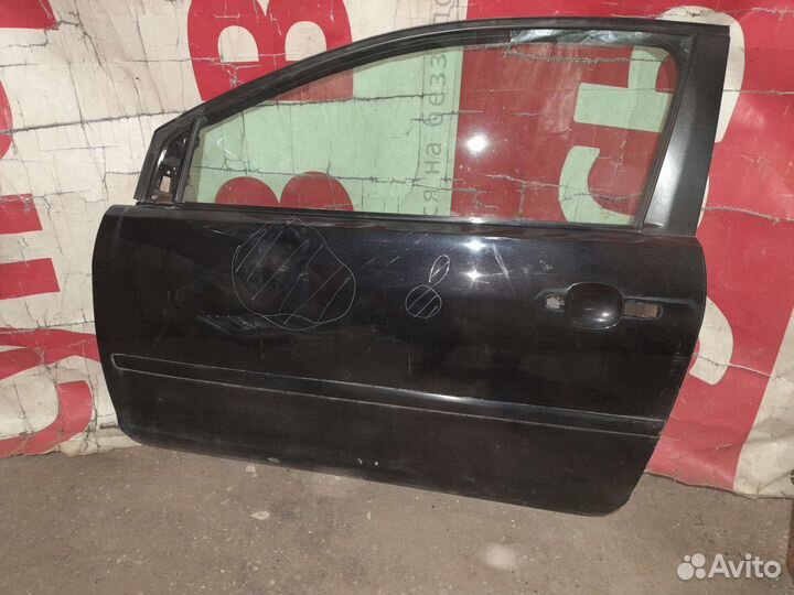 Форд фокус 2 2006 купе дверь левая бу