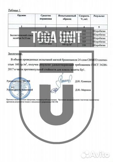 Баллистика в защиту шеи универсальная