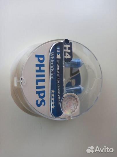 Галогеновые лампы h4 Philips