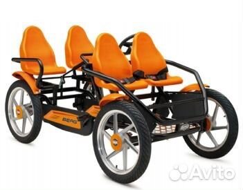 Веломобиль berg GranTour F Race 4-seater