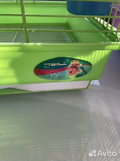 Клетка для попугаев Triol оригинал(фиолетовая)