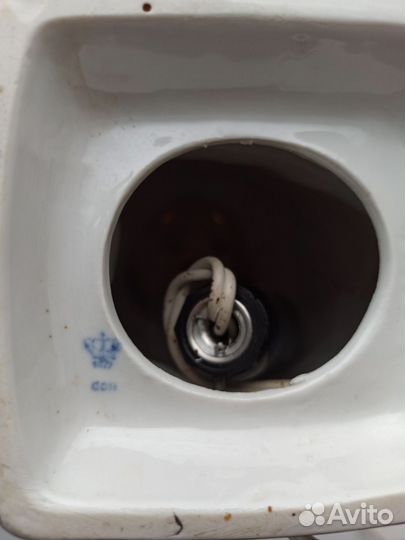 Сова фарфор ГДР (ночник) 50-е гг