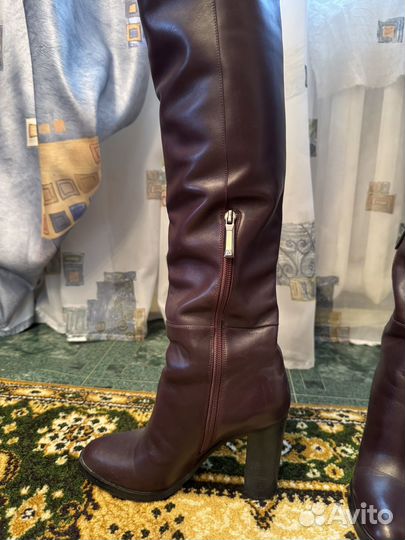 Сапоги женские натуральная кожа