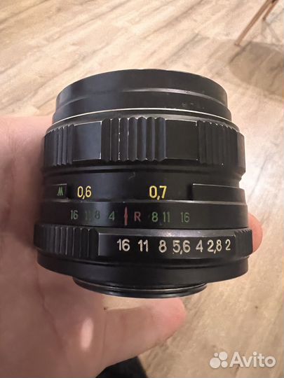 Объектив Helios 44M-4 58mm 1:2