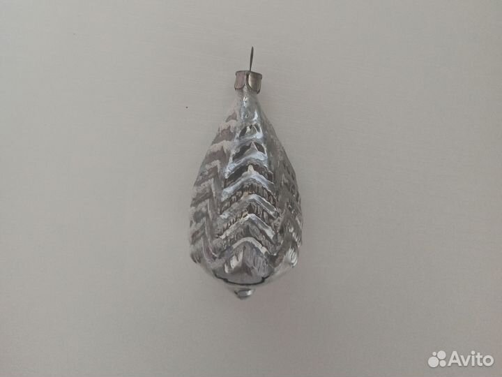 Елочные игрушки СССР стекло