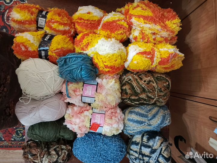 Пряжа нитки для вязания