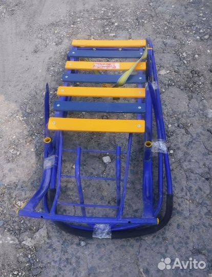 Санки с колесами