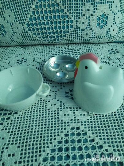 Контейнер для приготовления яиц в свч