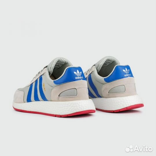 Мужские Adidas Iniki Runner Boost Grey Blue