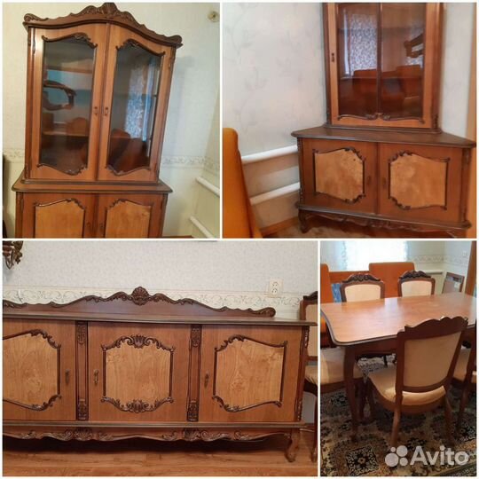 Комод, витрина, горка, гарнитур, винтаж,Румыния