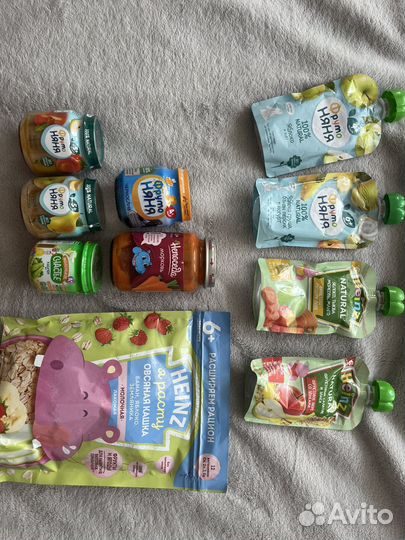 Детское пюре и каша