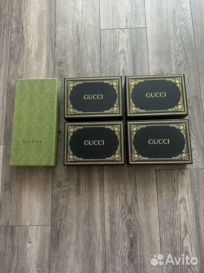 Коробки Gucci,oригинальные с пыльниками