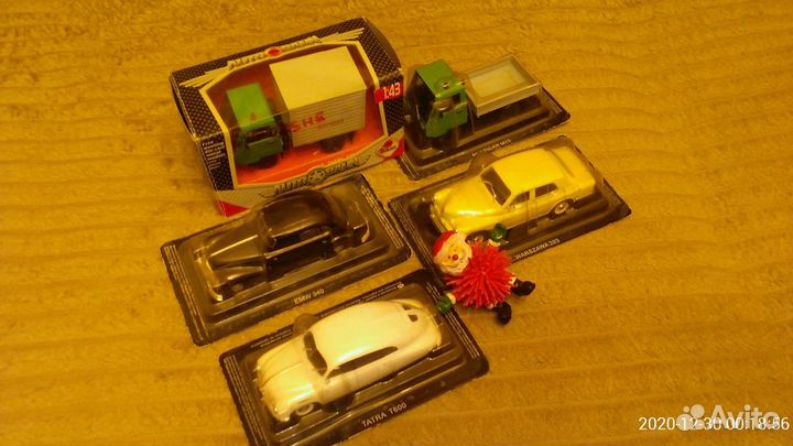 Модели СССР и Соцстран (Автолегенды 1/43)