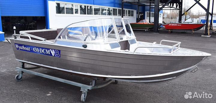 Новая лодки алюминиевый Wyatboat 430 DCM