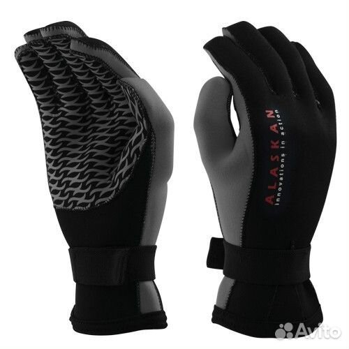 Перчатки неопреновые Alaskan черн./сер р L