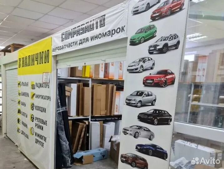 Стойки передние пыльниками и отбойниками Логан