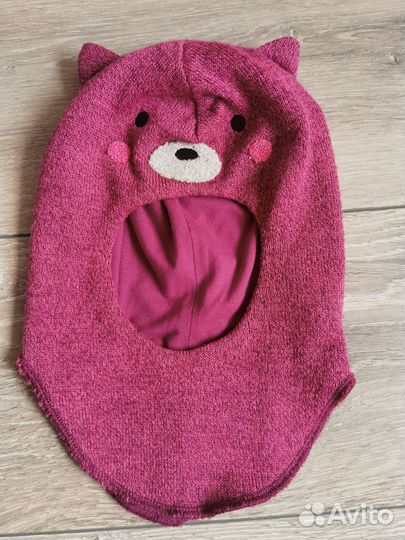 Шапка шлем для девочки lassie